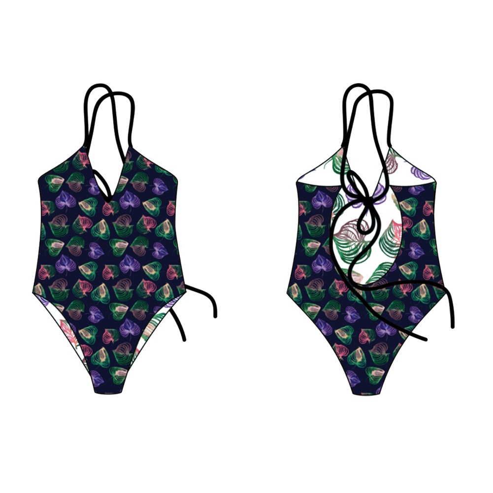 Bernice Reversible One Piece Swimsuit Sirena Sewing Pattern Folded Bernice Reversible One Piece Swimsuit Sirena Sewing Pattern Folded