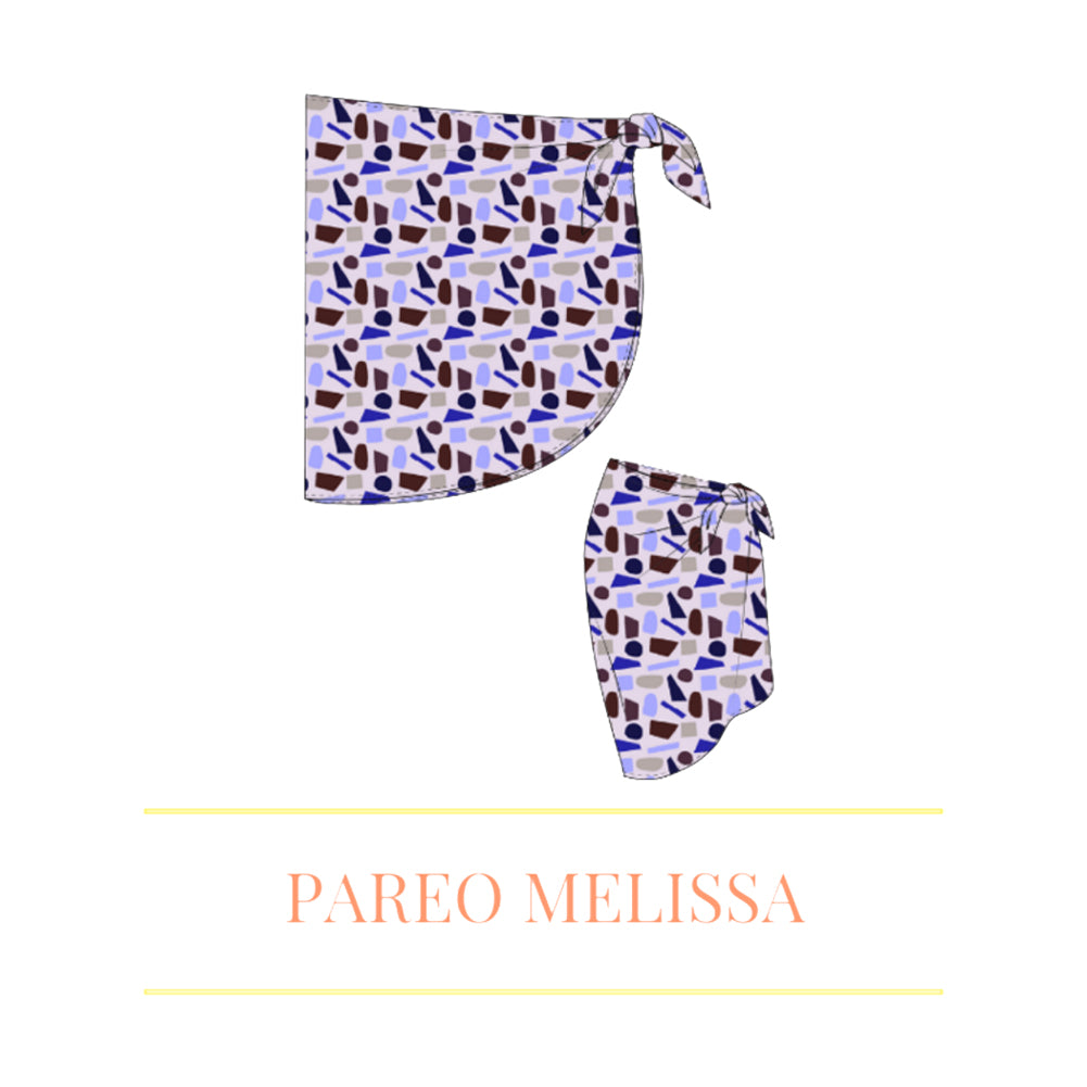 Coverups: Dalila Tunic & Melissa Pareo Sirena Sewing Pattern Detail Coverups: Dalila Tunic & Melissa Pareo Sirena Sewing Pattern Detail