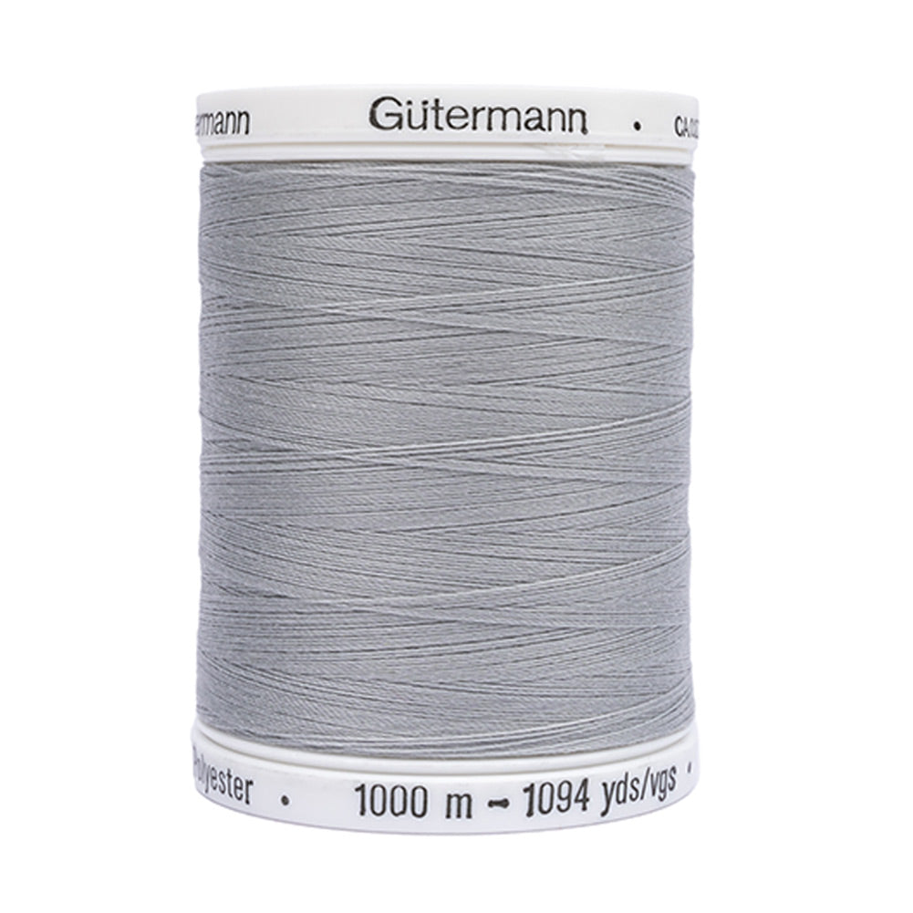 Gutermann Sew All Thread 1000m - 102 Mist Gray Detail Gutermann Sew All Thread 1000m - 102 Mist Gray Detail