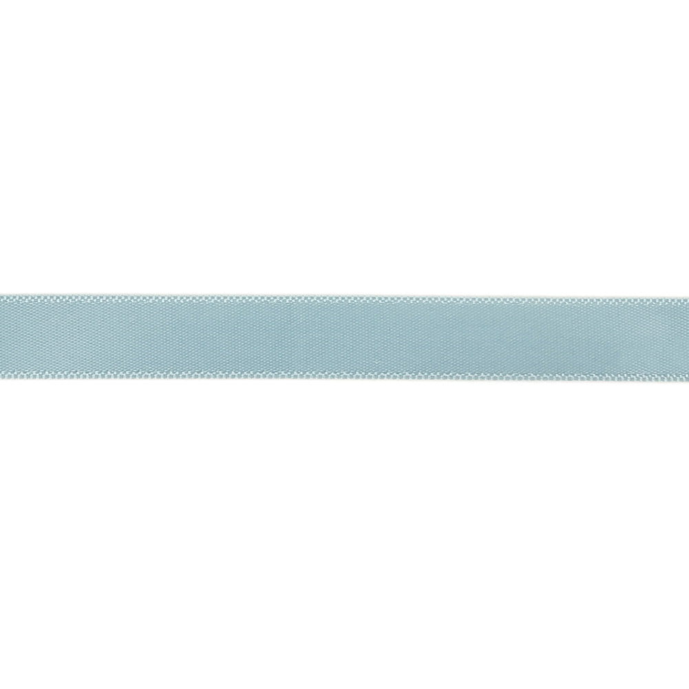 Pale Blue Single Faced Satin Ribbon - 0.4375" Detail Pale Blue Single Faced Satin Ribbon - 0.4375" Detail