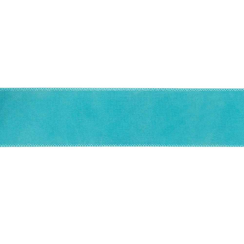 Bachelor Button Single Faced Satin Ribbon - 0.875" Detail Bachelor Button Single Faced Satin Ribbon - 0.875" Detail