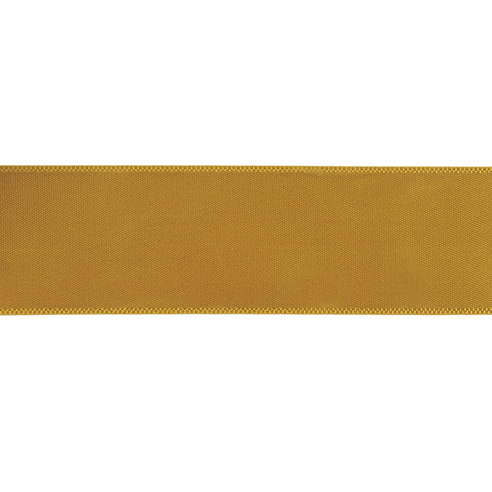 Amber Single Faced Satin Ribbon - 1" Detail Amber Single Faced Satin Ribbon - 1" Detail
