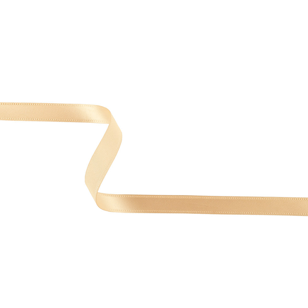 Pale Peach Woven Ribbon with Embossed Borders - 0.5" Pale Peach Woven Ribbon with Embossed Borders - 0.5"