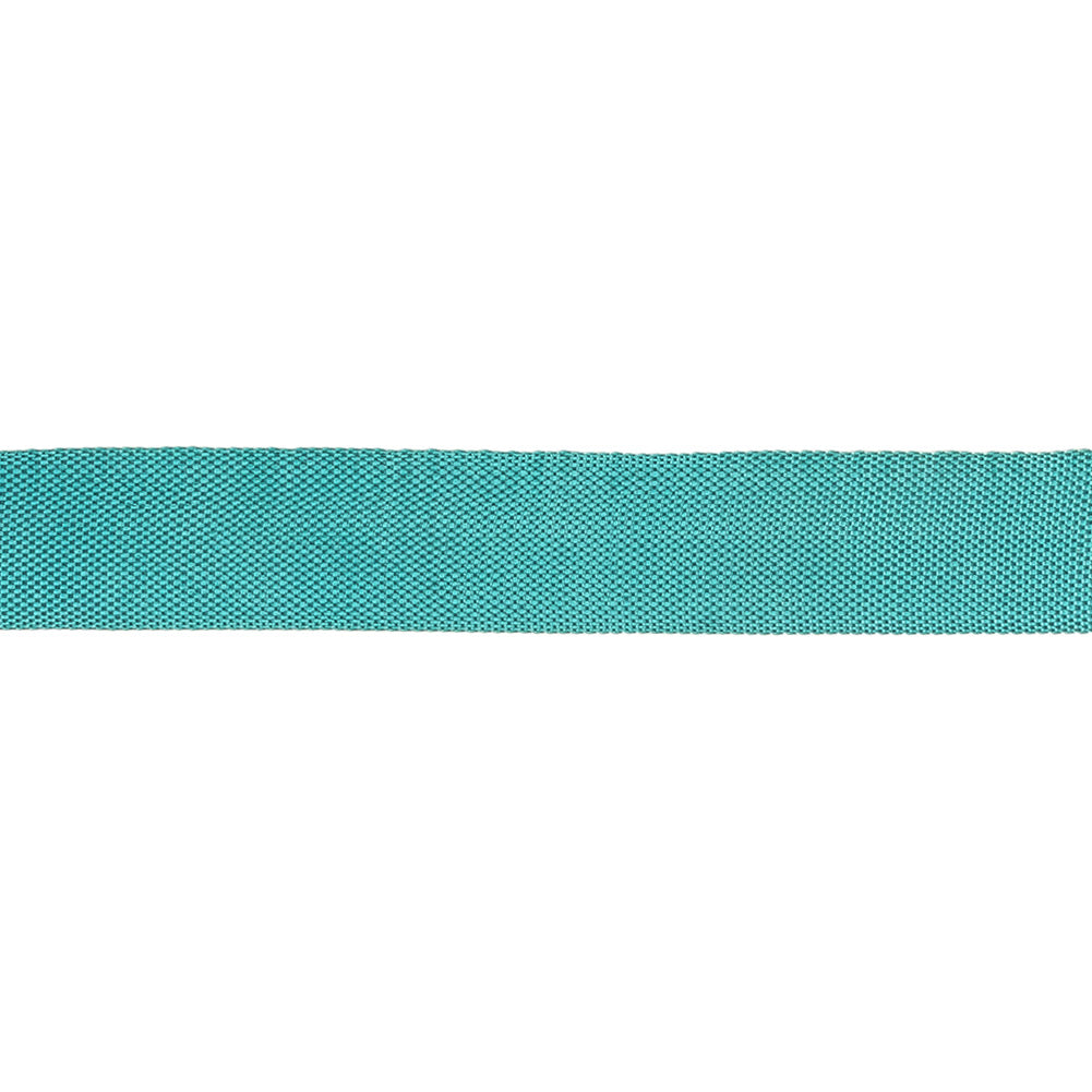 Teal Woven Rayon Seam Binding - 0.5625" Detail Teal Woven Rayon Seam Binding - 0.5625" Detail