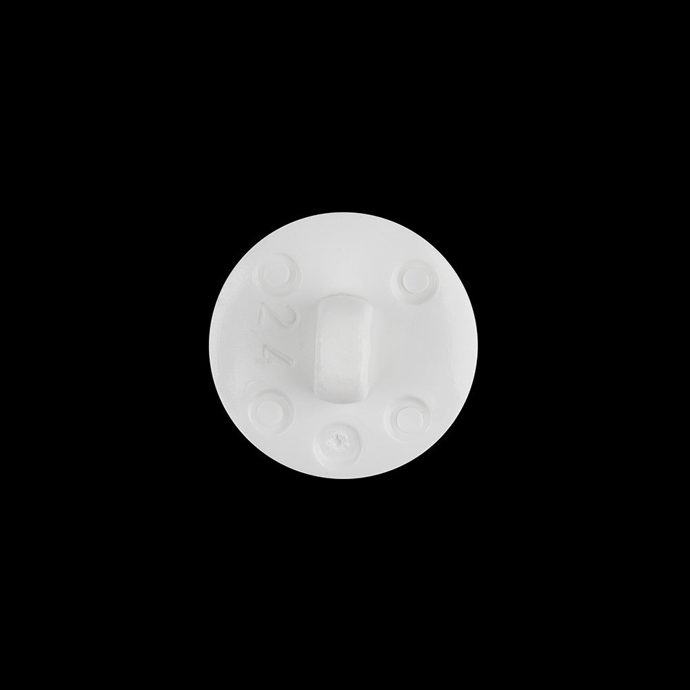 Italian White Abstract Radial Textured Shank Back Button - 24L/15mm Detail Italian White Abstract Radial Textured Shank Back Button - 24L/15mm Detail