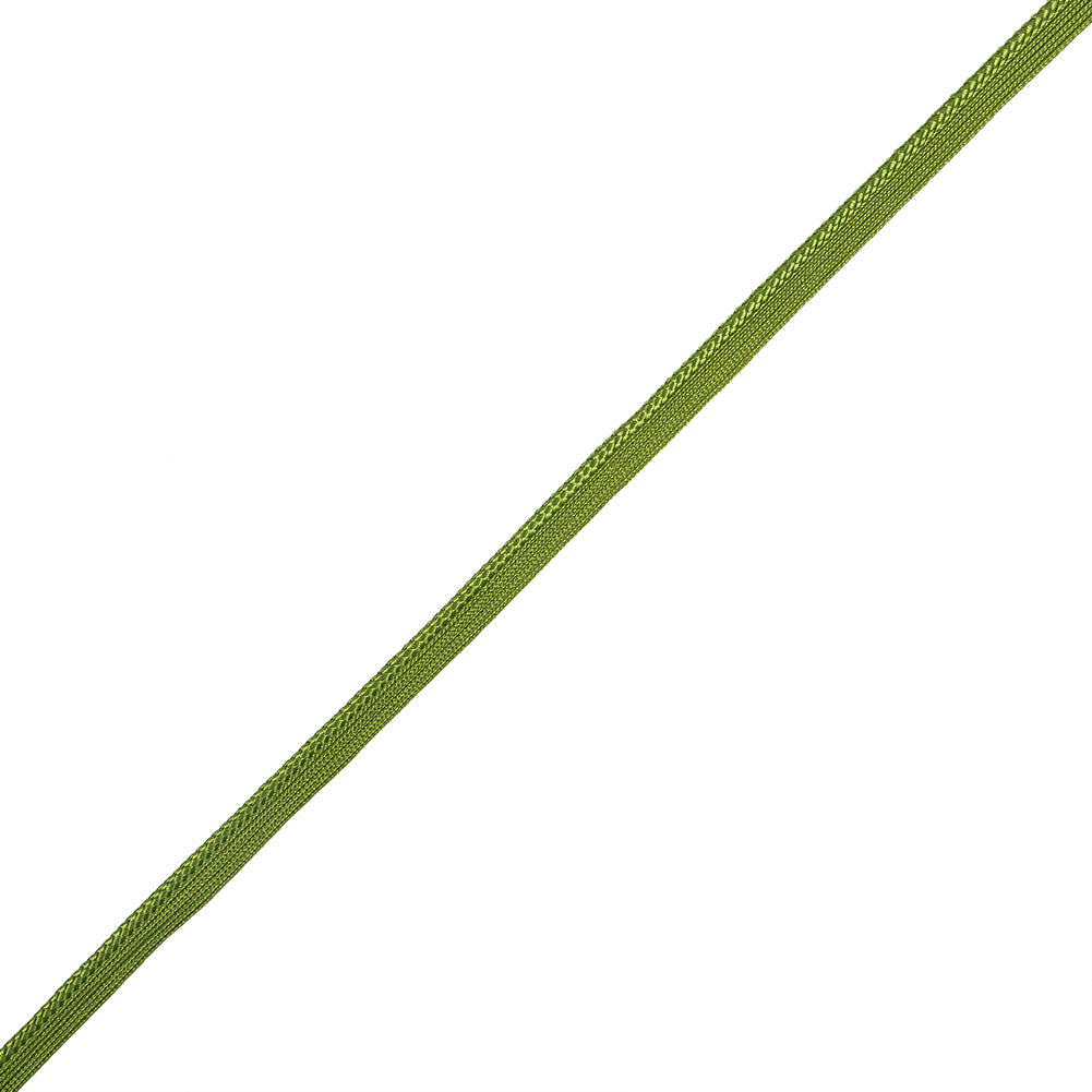Willow Green Braided Cord with Lip - 0.375" Willow Green Braided Cord with Lip - 0.375"