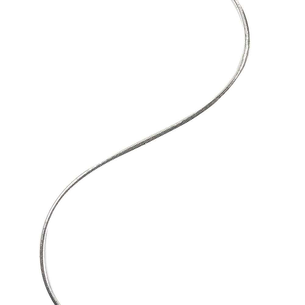 Metallic Silver Elastic Cord - 2mm Detail Metallic Silver Elastic Cord - 2mm Detail