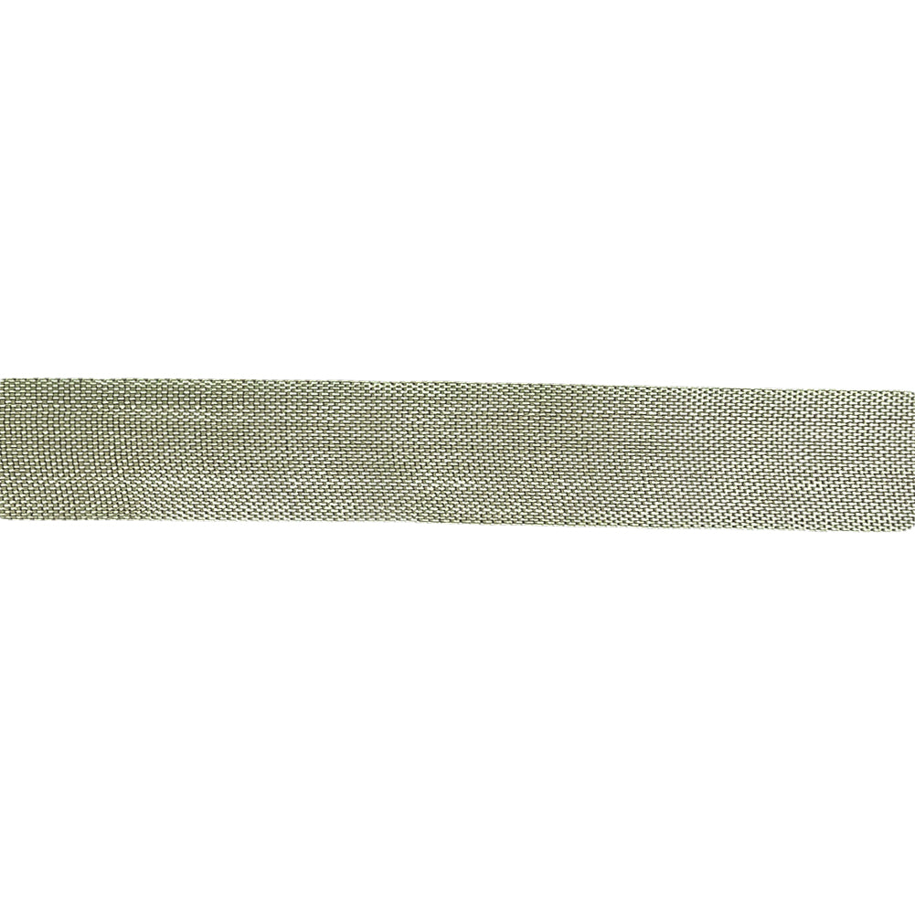 Pale Green Woven Edge Rayon Seam Binding - 0.5" Detail Pale Green Woven Edge Rayon Seam Binding - 0.5" Detail