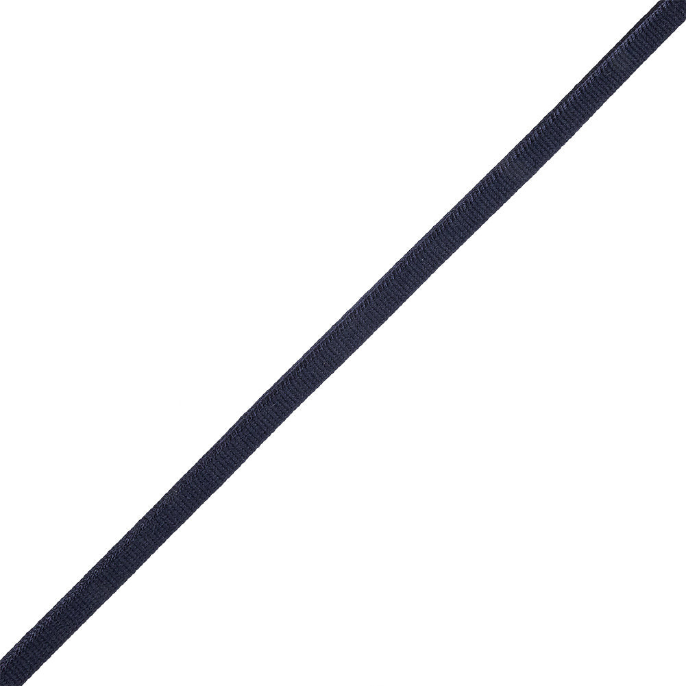 Evening Blue Braided Cord with Lip - 0.375" Evening Blue Braided Cord with Lip - 0.375"