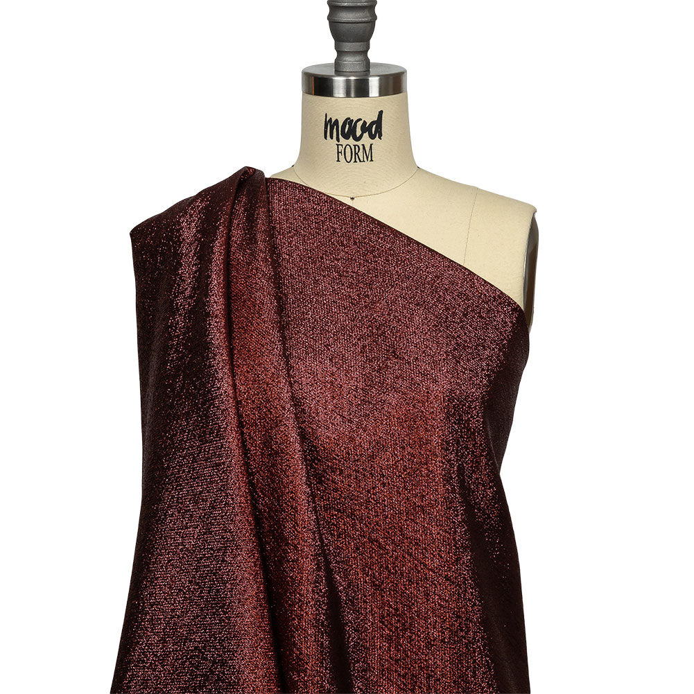 Geode Metallic Wine Red Crackle Luxury Brocade Detail Geode Metallic Wine Red Crackle Luxury Brocade Detail