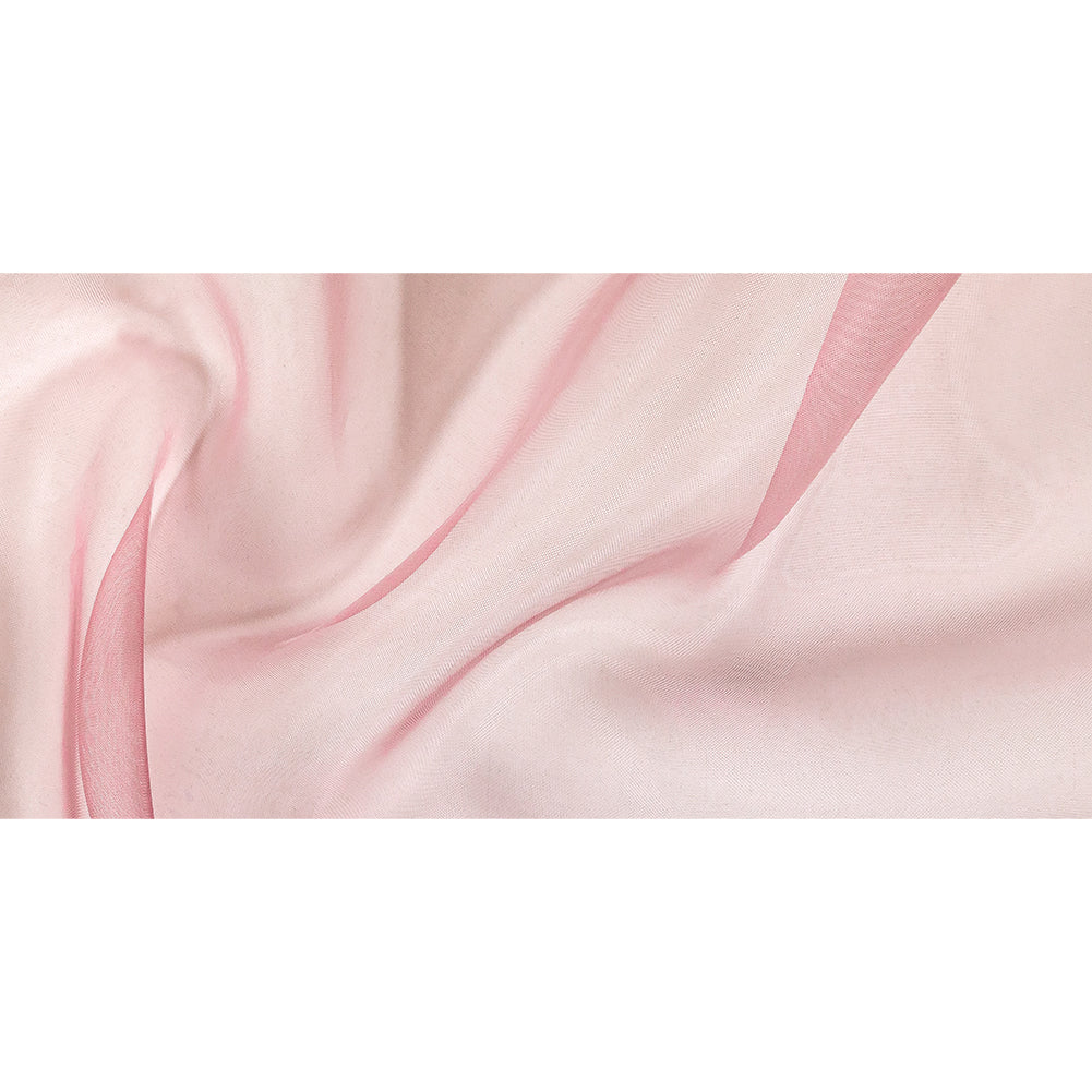 Stiff Mesh-Like Polyester Organza - Rose - Iris Collection Full Stiff Mesh-Like Polyester Organza - Rose - Iris Collection Full