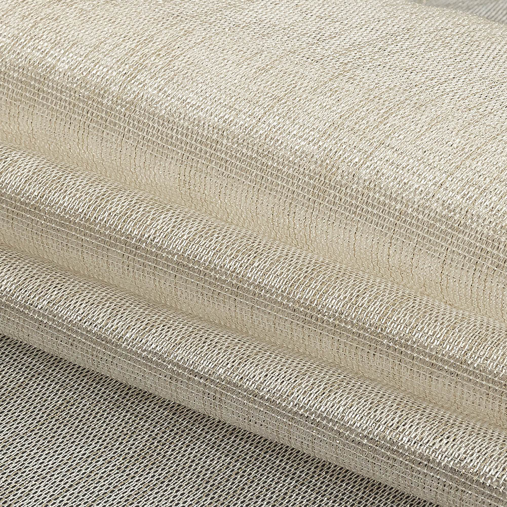 Metallic Gold and White Luxe Novelty Mesh Folded Metallic Gold and White Luxe Novelty Mesh Folded