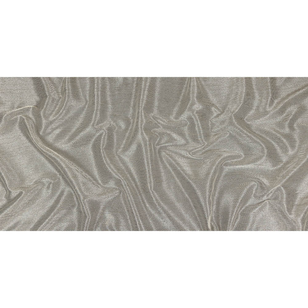 Metallic Gold and White Luxe Novelty Mesh Full Metallic Gold and White Luxe Novelty Mesh Full