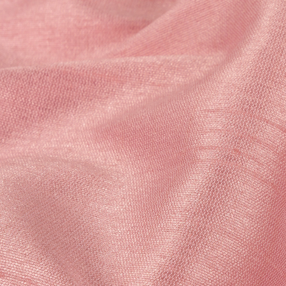 Polyester Shantung - Ballerina Pink - Eirian Collection Polyester Shantung - Ballerina Pink - Eirian Collection