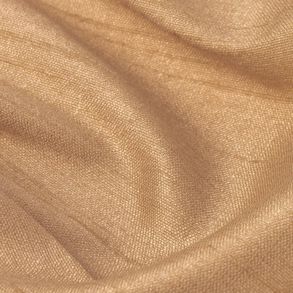 Polyester Shantung - Beige - Eirian Collection - Detail Polyester Shantung - Beige - Eirian Collection - Detail