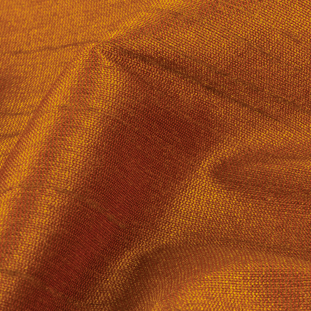 Polyester Shantung - Adobe Brown - Eirian Collection - Detail Polyester Shantung - Adobe Brown - Eirian Collection - Detail
