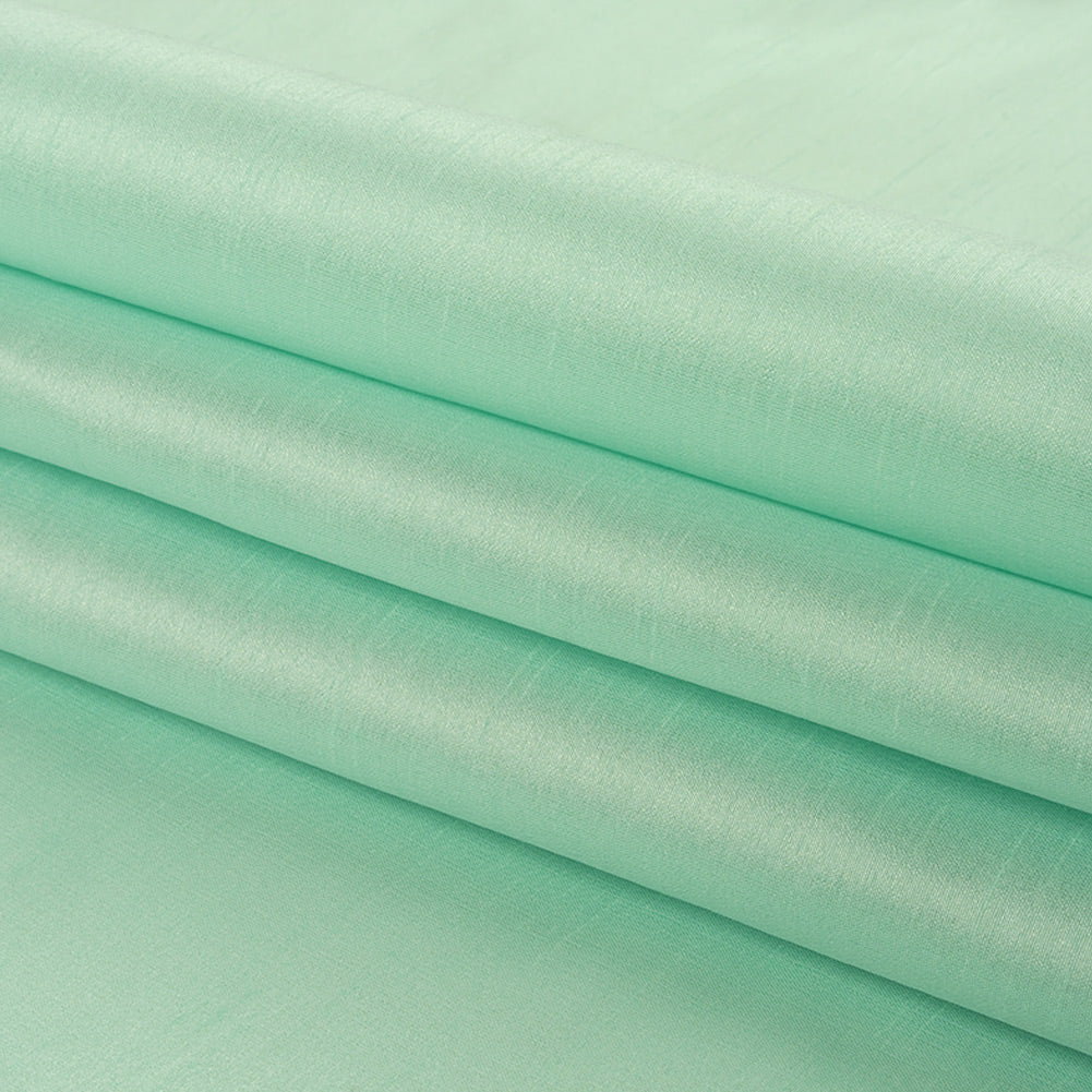 Polyester Shantung - Seafoam - Eirian Collection Polyester Shantung - Seafoam - Eirian Collection