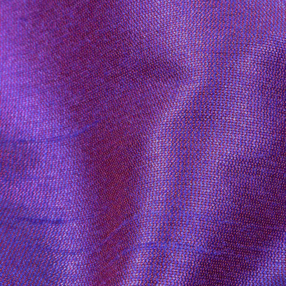 Polyester Shantung - Purple - Eirian Collection - Detail Polyester Shantung - Purple - Eirian Collection - Detail