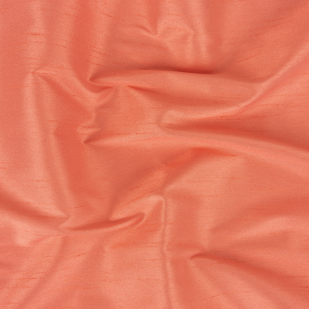 Polyester Shantung - Coral - Eirian Collection Polyester Shantung - Coral - Eirian Collection