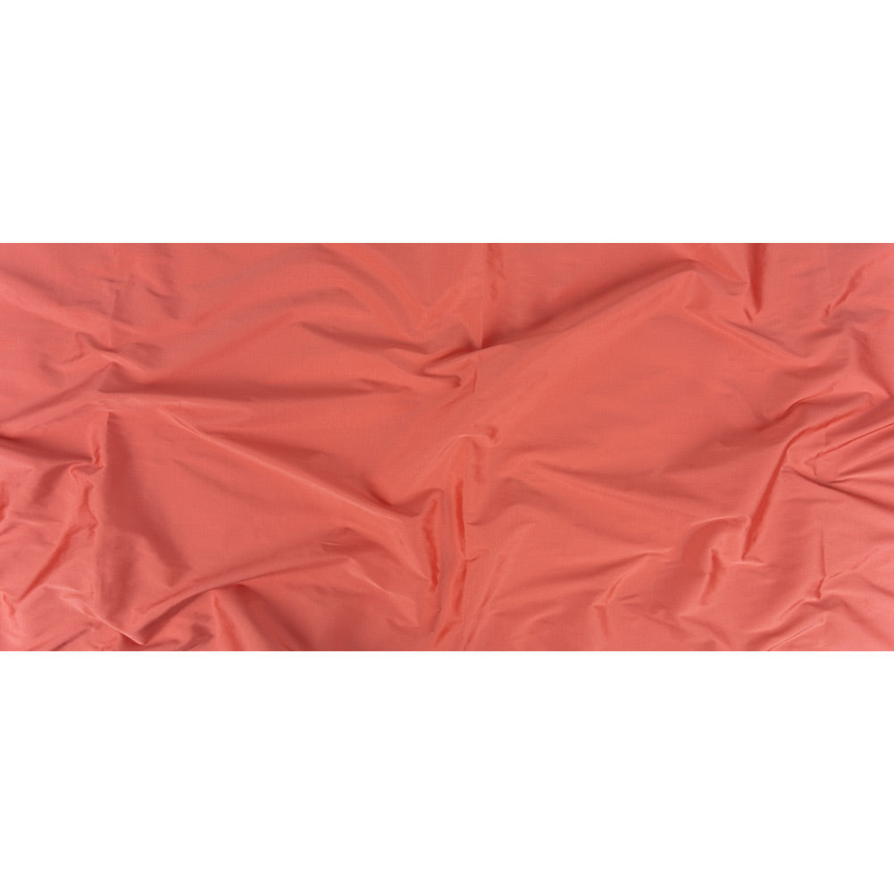 Polyester Taffeta - Plain Dyed Coral Reef Pink - Bellamy Collection - Full Polyester Taffeta - Plain Dyed Coral Reef Pink - Bellamy Collection - Full