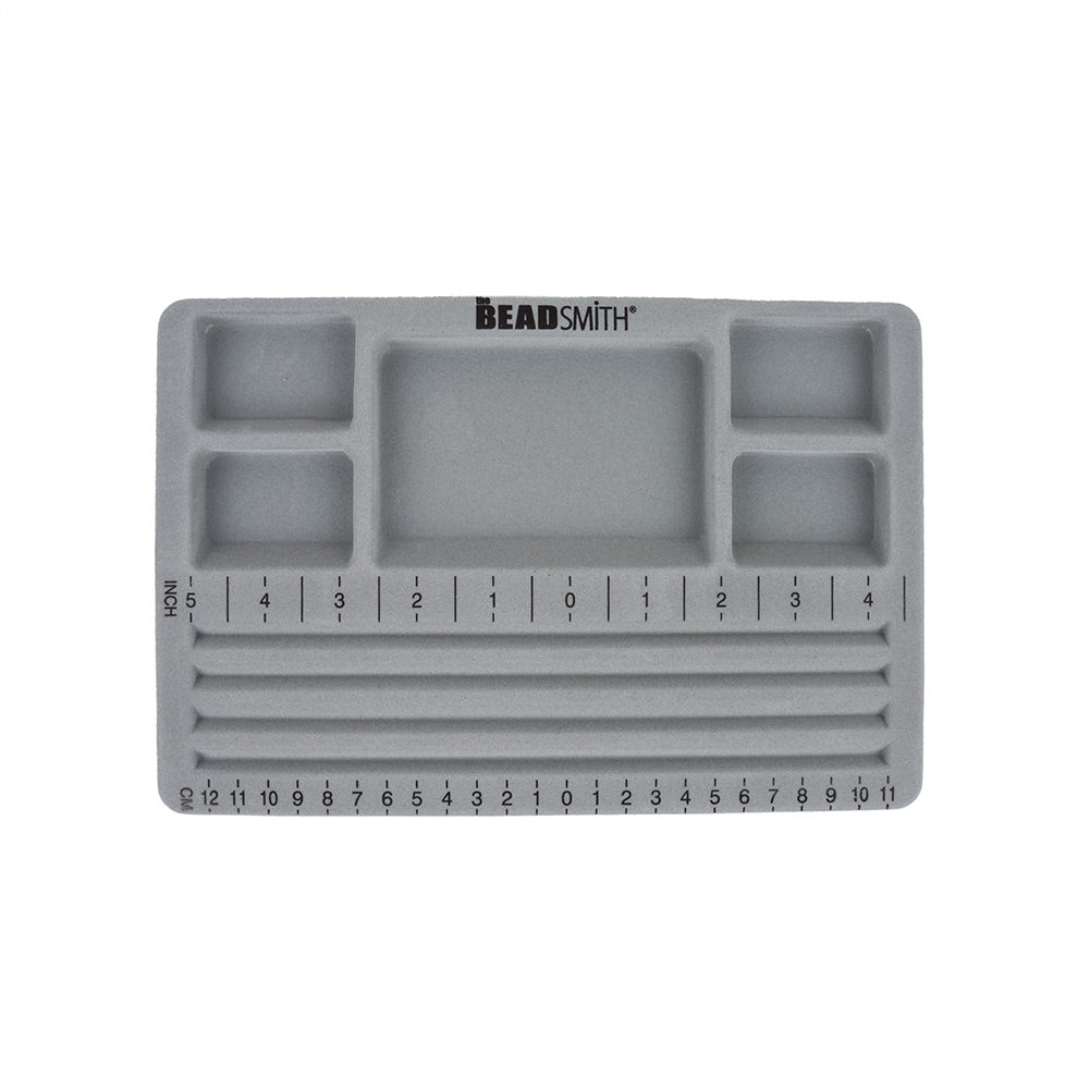 Mini 3 Channel Bead Board With Lid - 7.75" x 11.25" Detail