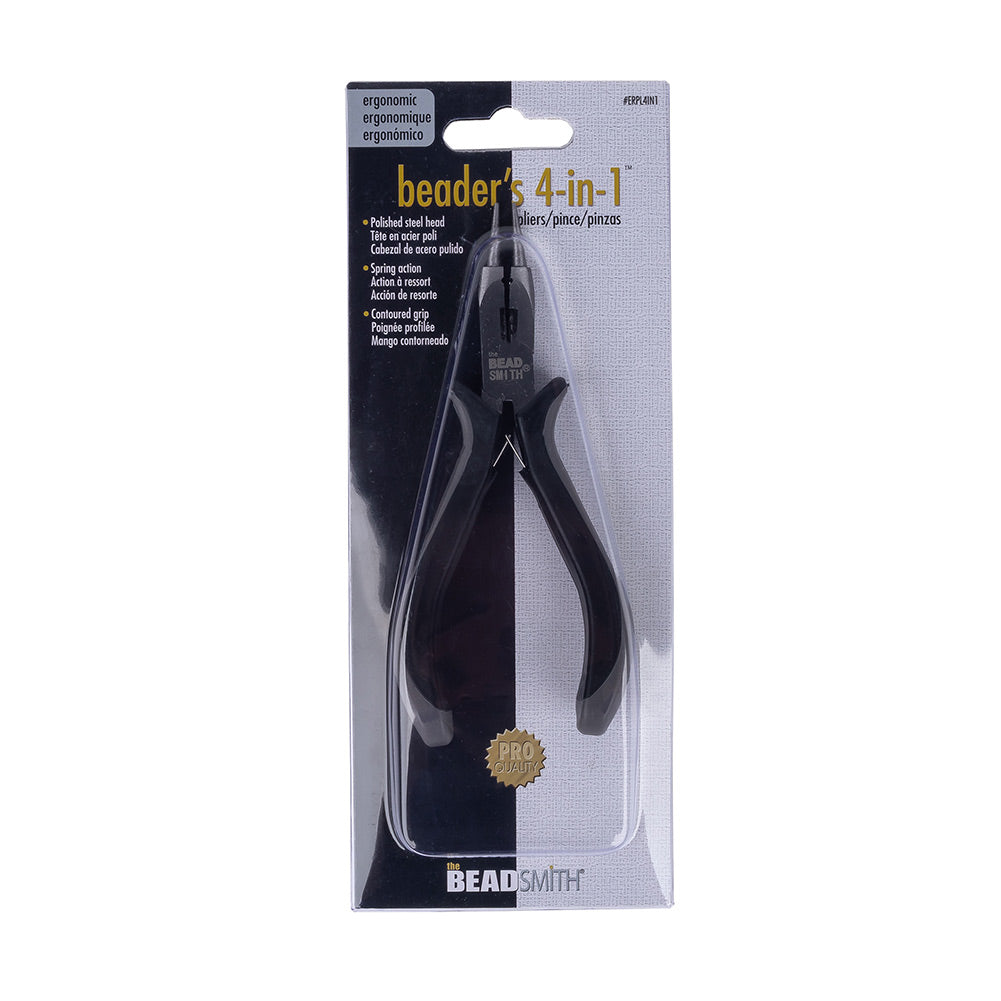 4-in-1 Pliers with Ergonomic Comfort Grip - 5.5"