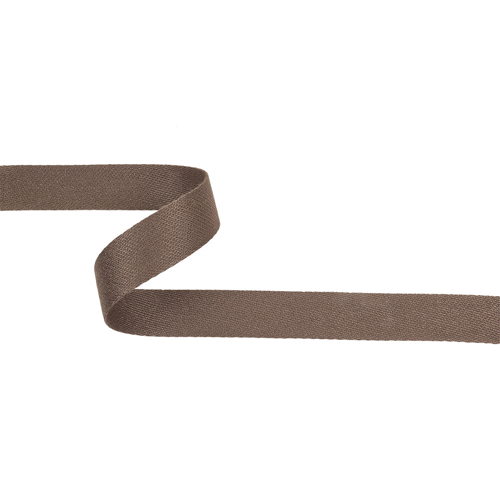 Taupe Twill Tape - 0.75" Taupe Twill Tape - 0.75"