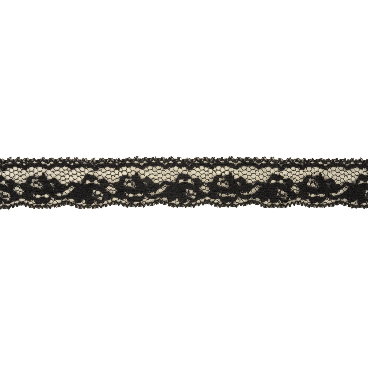 Caviar Roses Scalloped Lace Trim - 1" Caviar Roses Scalloped Lace Trim - 1"