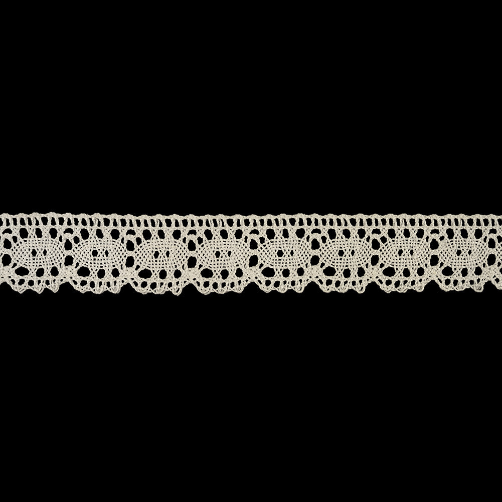 White Abstract Cluny Lace Trim - 1.25" White Abstract Cluny Lace Trim - 1.25"