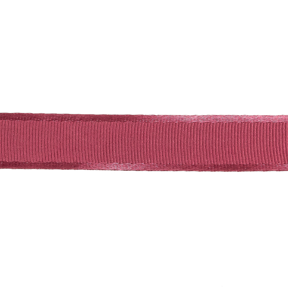 Dusty Pink Satin-Edged Grosgrain Ribbon - 0.625" Detail Dusty Pink Satin-Edged Grosgrain Ribbon - 0.625" Detail
