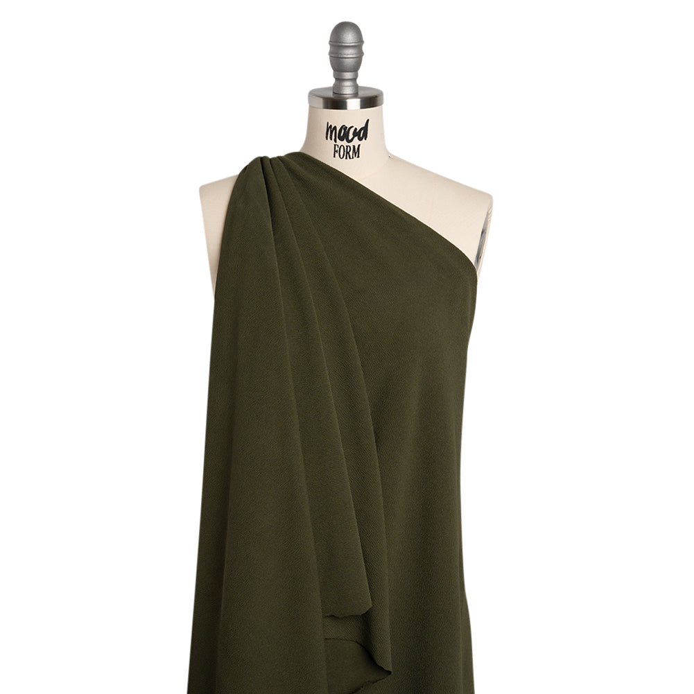 Stretch Liverpool Knit - Olive - Evangeline Collection Stretch Liverpool Knit - Olive - Evangeline Collection