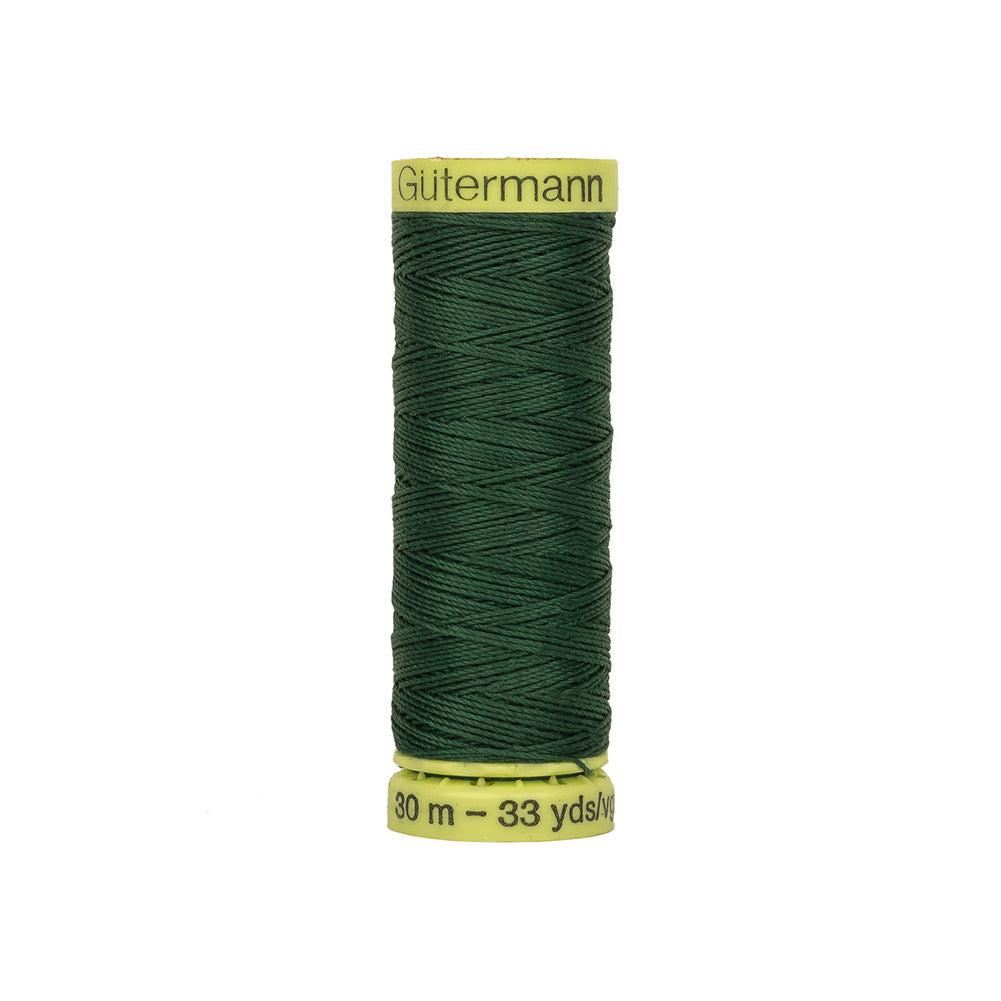 Gutermann Heavy Duty Top Stitch Thread 30m - 788 Dark Green Gutermann Heavy Duty Top Stitch Thread 30m - 788 Dark Green