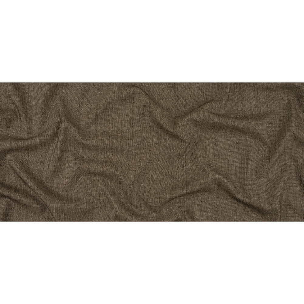 Italian Black and Beige Tweedy Stretch Wool and Silk Woven Full Italian Black and Beige Tweedy Stretch Wool and Silk Woven Full