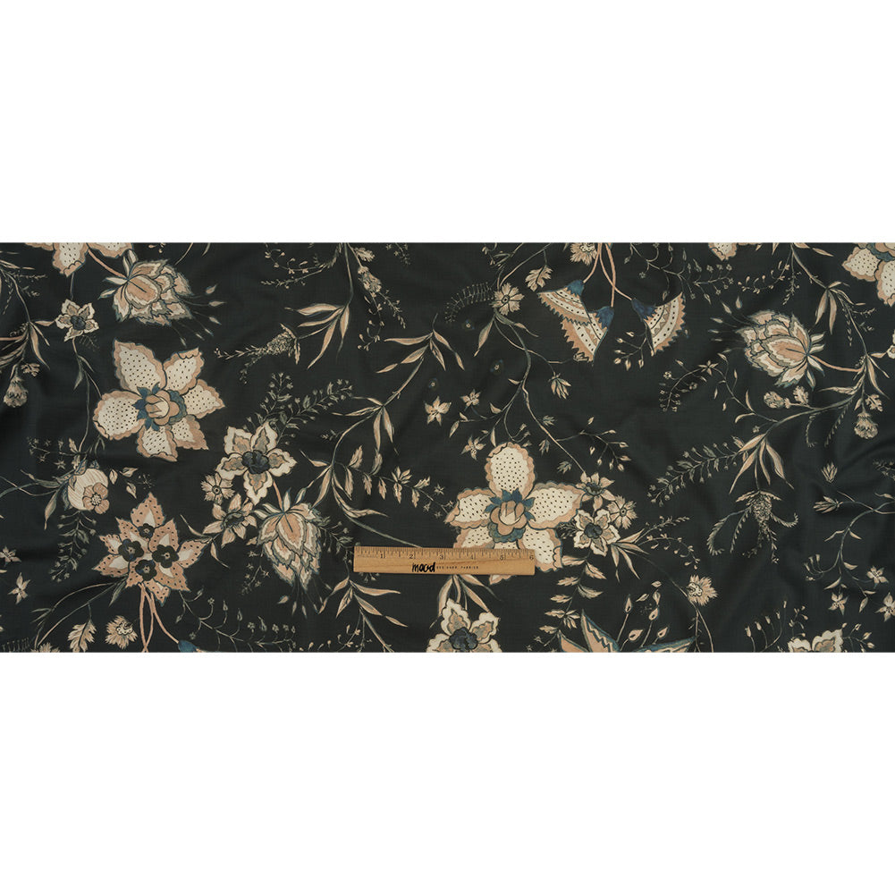 Mood Exclusive Dark Navy Limitless Love Cotton Shirting Full Mood Exclusive Dark Navy Limitless Love Cotton Shirting Full
