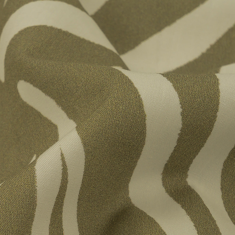 Mood Exclusive Slate Green Searching Savannah Cotton Poplin Detail Mood Exclusive Slate Green Searching Savannah Cotton Poplin Detail