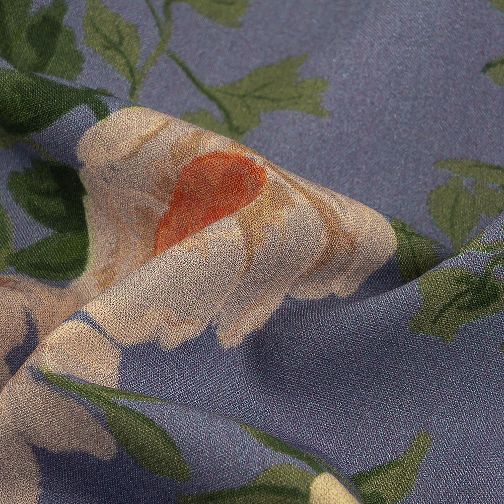 Mood Exclusive Blue Country Escape Cotton Poplin Detail Mood Exclusive Blue Country Escape Cotton Poplin Detail