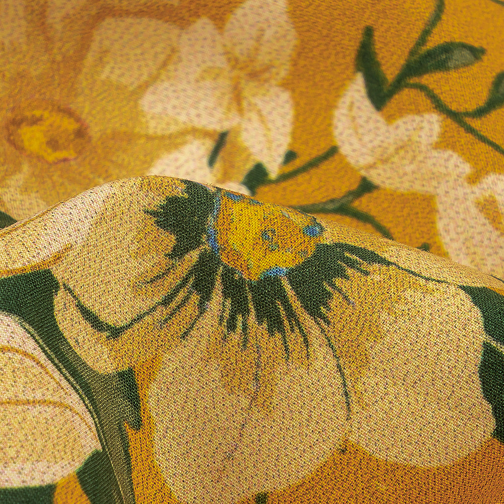 Mood Exclusive Marigold Melody Cotton Poplin Detail Mood Exclusive Marigold Melody Cotton Poplin Detail