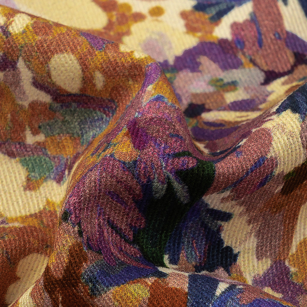 Mood Exclusive Pollock's Perennials Stretch Brushed Cotton Twill Detail Mood Exclusive Pollock's Perennials Stretch Brushed Cotton Twill Detail