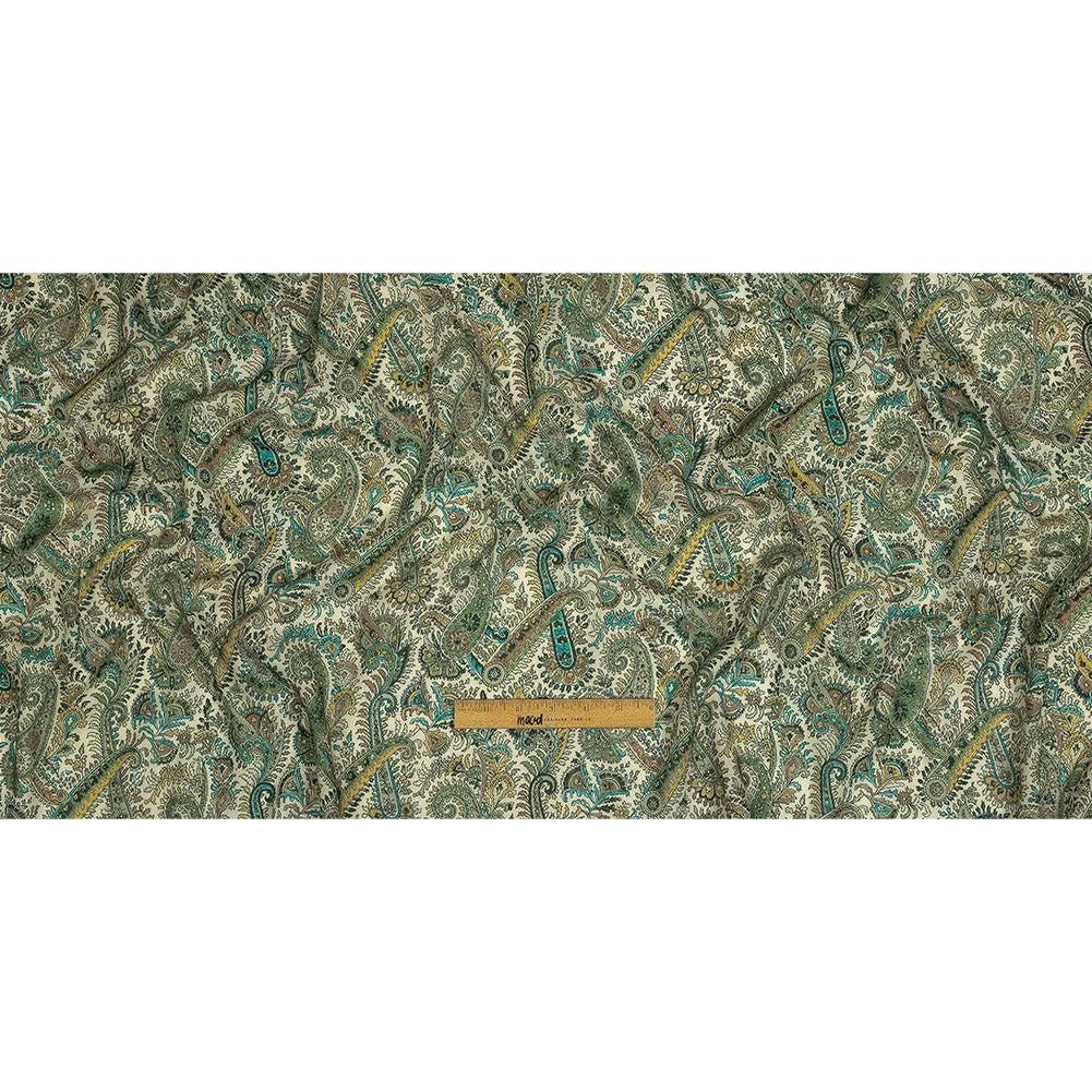 Cotton Gauze - Blue Paisley - Mood Exclusive Kiss the Sky Print Full Cotton Gauze - Blue Paisley - Mood Exclusive Kiss the Sky Print Full