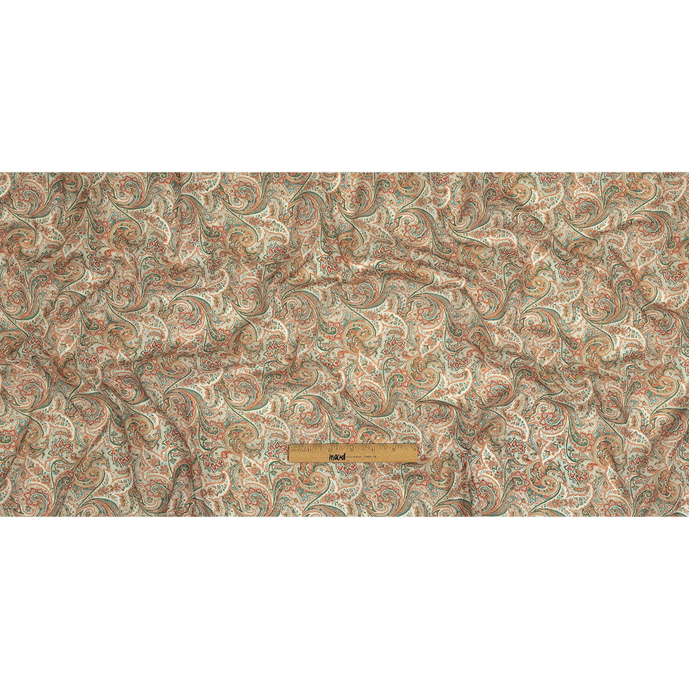 Cotton Gauze - Pink Jacobean Paisley - Mood Exclusive Hypnotize Me Print Full Cotton Gauze - Pink Jacobean Paisley - Mood Exclusive Hypnotize Me Print Full