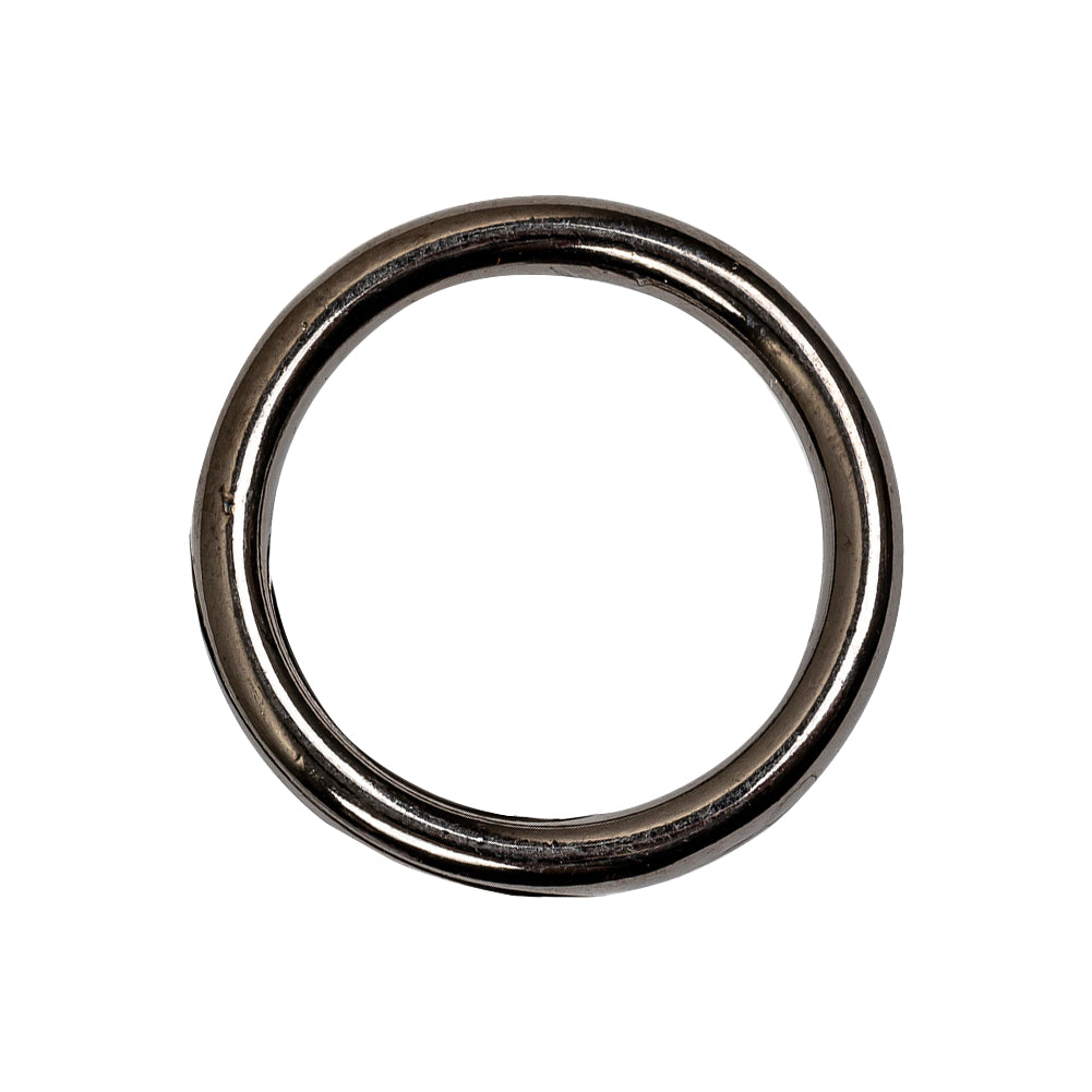 Gunmetal Solid Metal O Ring - 1" Gunmetal Solid Metal O Ring - 1"
