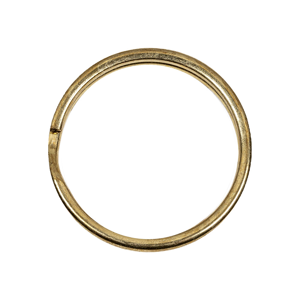 Gold Metal Split Keychain Ring - 1.0625" Gold Metal Split Keychain Ring - 1.0625"
