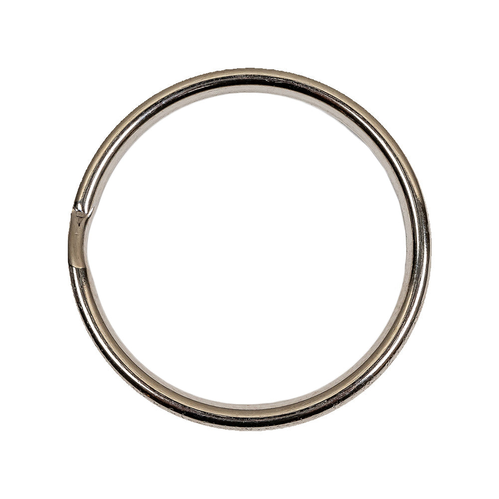 Nickel Metal Split Keychain Ring - 1.125" Nickel Metal Split Keychain Ring - 1.125"