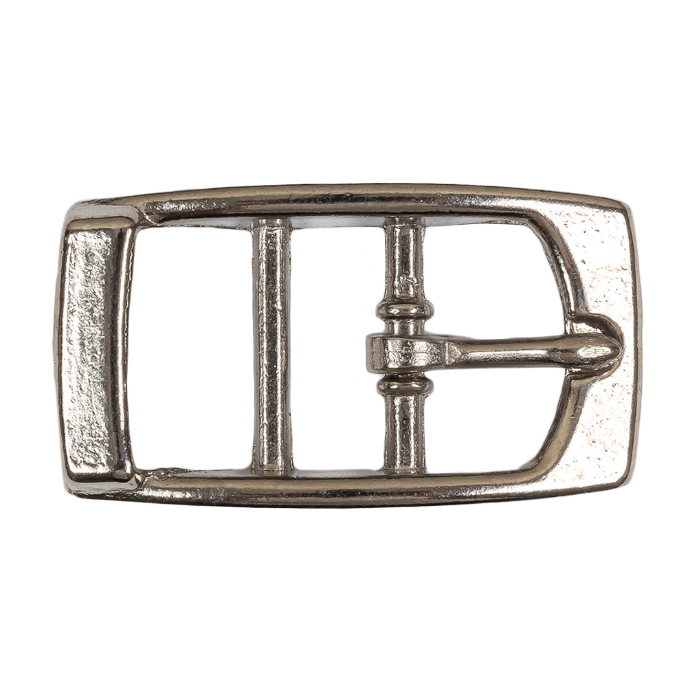 Silver Rectangular Metal Buckle - 0.75" x 1.25" Silver Rectangular Metal Buckle - 0.75" x 1.25"