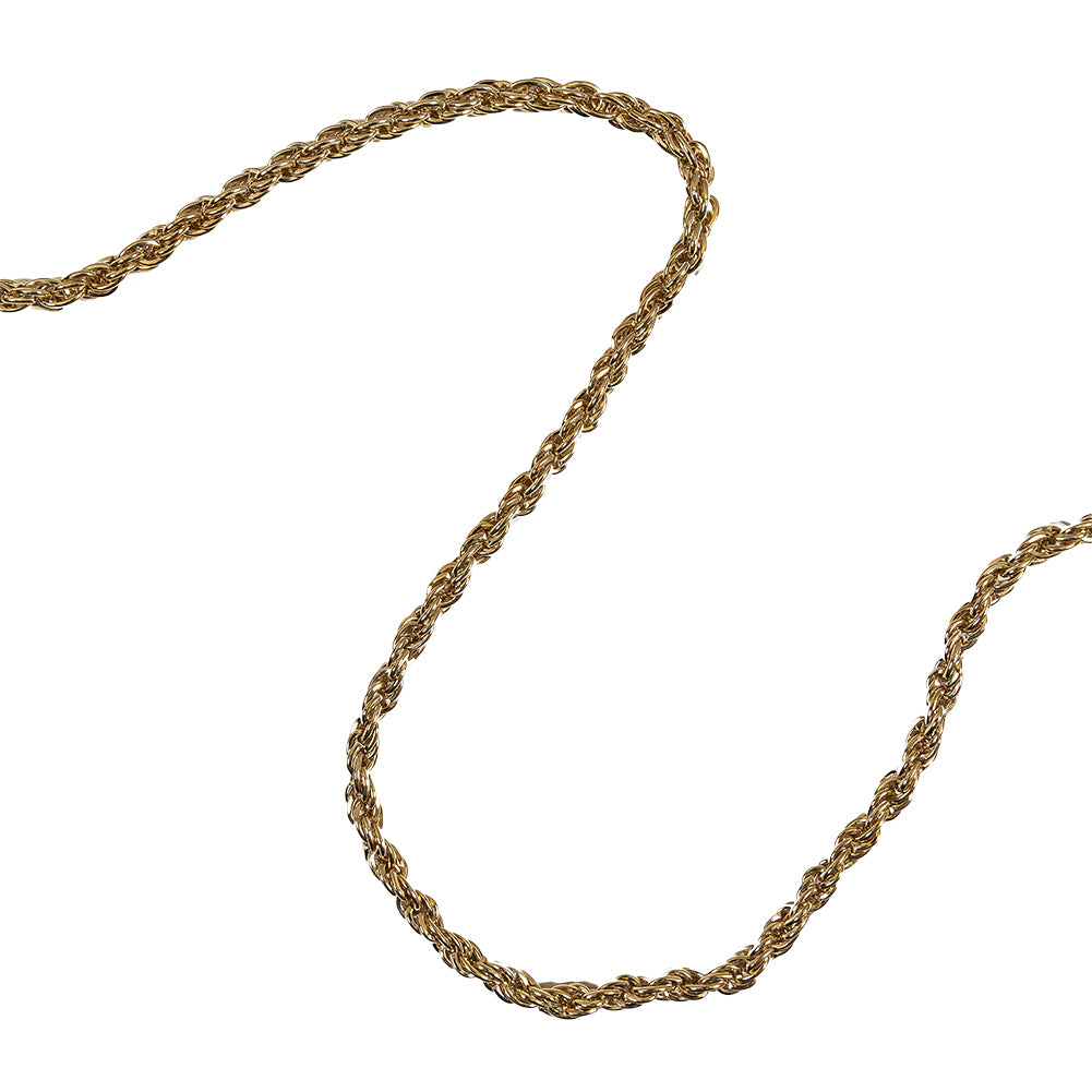 Gold Spiral Chain Purse Strap - 43.25" Gold Spiral Chain Purse Strap - 43.25"