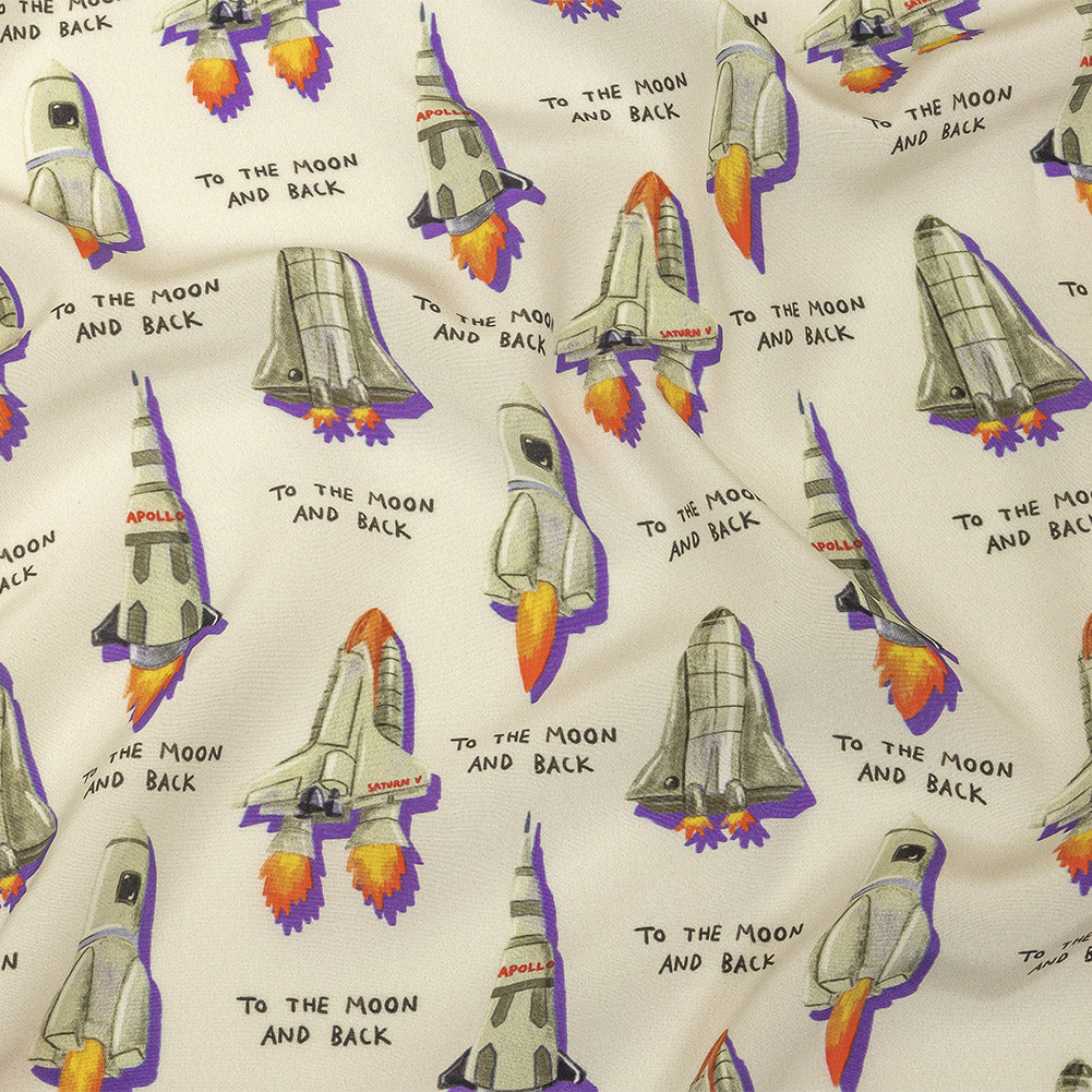 Mood Exclusive One Small Step Viscose Poplin Mood Exclusive One Small Step Viscose Poplin