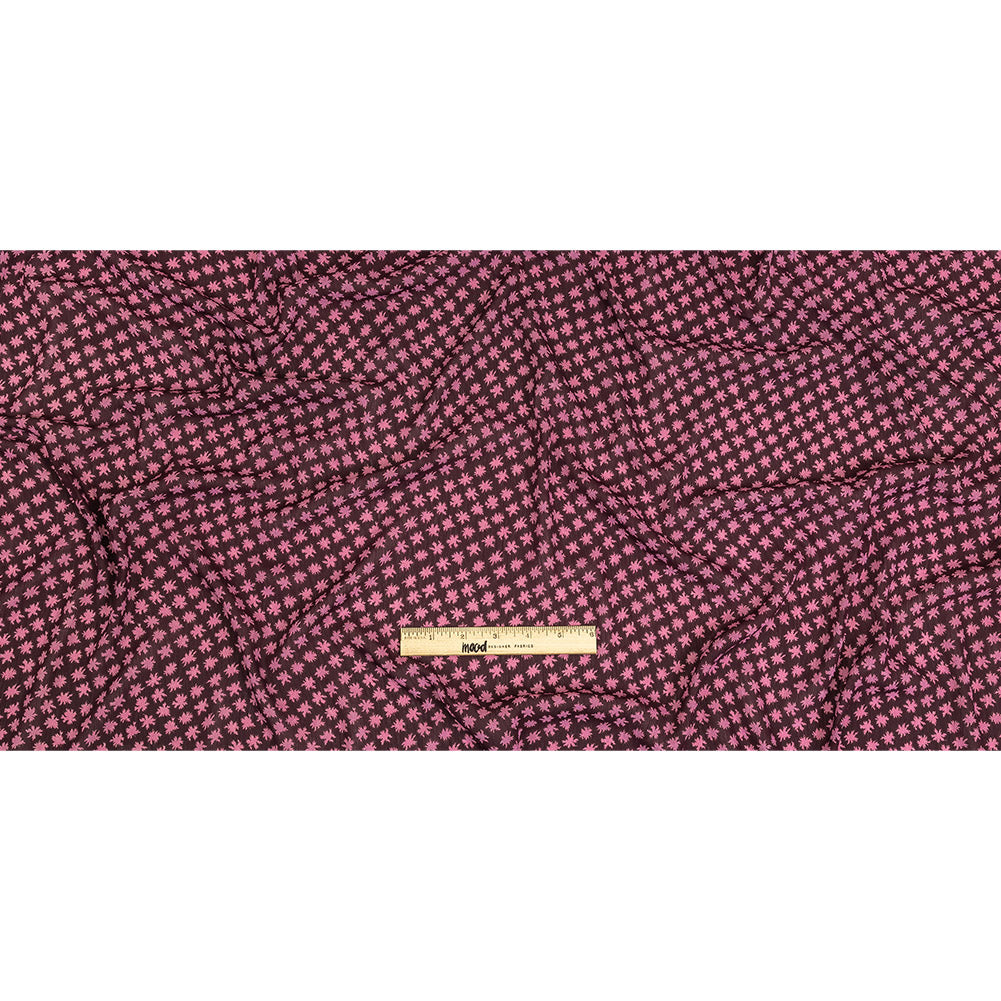 Mood Exclusive Purple Fine Fireworks Crinkled Polyester Georgette Full Mood Exclusive Purple Fine Fireworks Crinkled Polyester Georgette Full