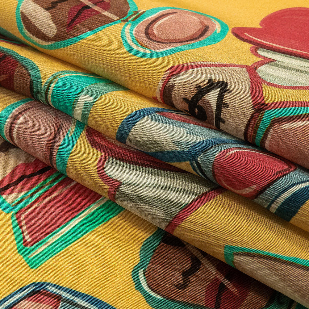 Mood Exclusive Cornsilk Glam Guru Viscose Poplin Folded Mood Exclusive Cornsilk Glam Guru Viscose Poplin Folded