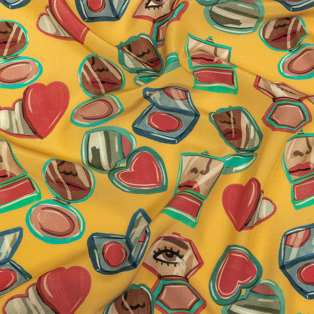 Mood Exclusive Cornsilk Glam Guru Viscose Poplin Mood Exclusive Cornsilk Glam Guru Viscose Poplin