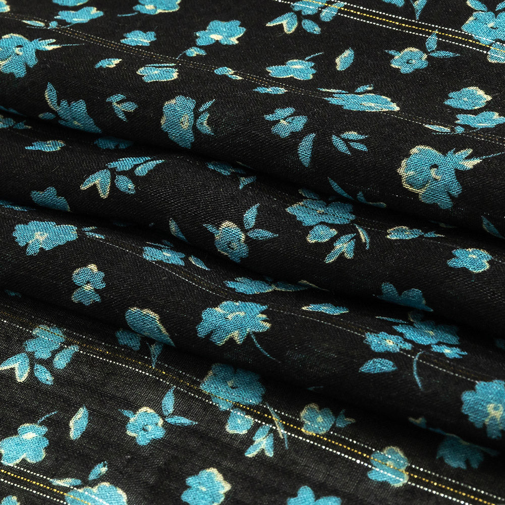 Mood Exclusive Tap Shoe Delicate Dignity Metallic Pinstriped Viscose Dobby Folded Mood Exclusive Tap Shoe Delicate Dignity Metallic Pinstriped Viscose Dobby Folded